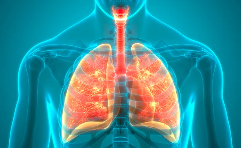 يرافق الداء البروتيني في الأسناخ الرئوية مجموعة متنوعة من الأعراض التنفسية