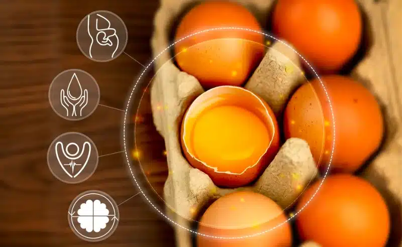 يحتوي البيض على العديد من القيم الغذائية المهمة التي لها فوائد عديدة للجسم.